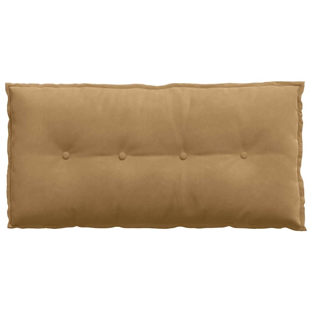 Rugkussen Bruin 100 x 50 cm Cordstof is nu te koop bij PeponiXL, paradijselijk wonen!