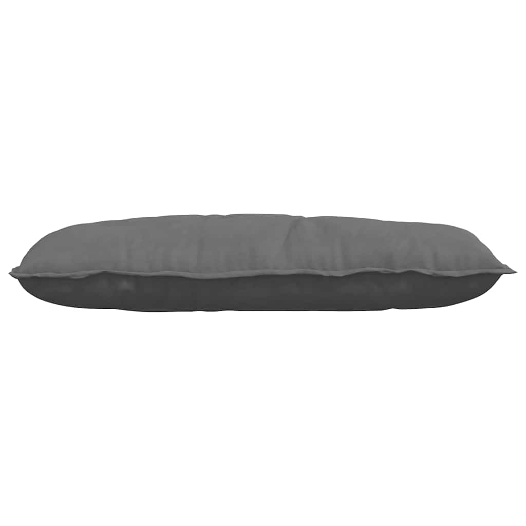 Rugkussen Donkergrijs 100 x 50 cm Microvezel Stof is nu te koop bij PeponiXL, paradijselijk wonen!