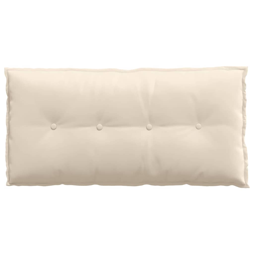 Rugkussen Beige 100 x 50 cm Microvezel Stof is nu te koop bij PeponiXL, paradijselijk wonen!