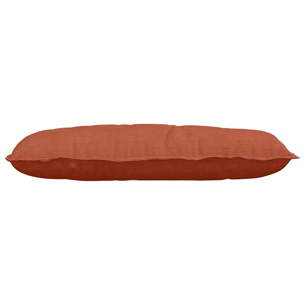 Rugkussen Rood-oranje 100 x 50 cm Cordstof is nu te koop bij PeponiXL, paradijselijk wonen!