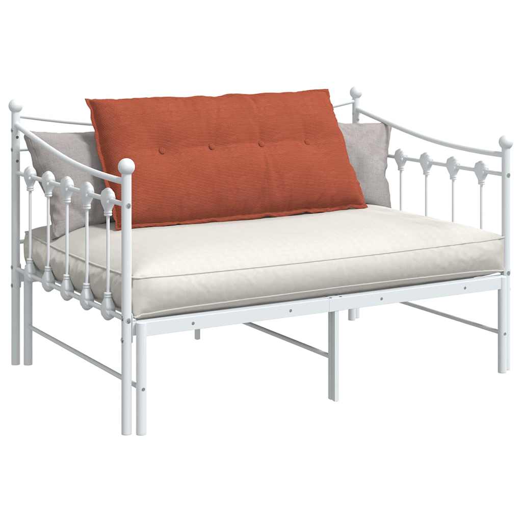 Rugkussen Rood-oranje 100 x 50 cm Cordstof is nu te koop bij PeponiXL, paradijselijk wonen!