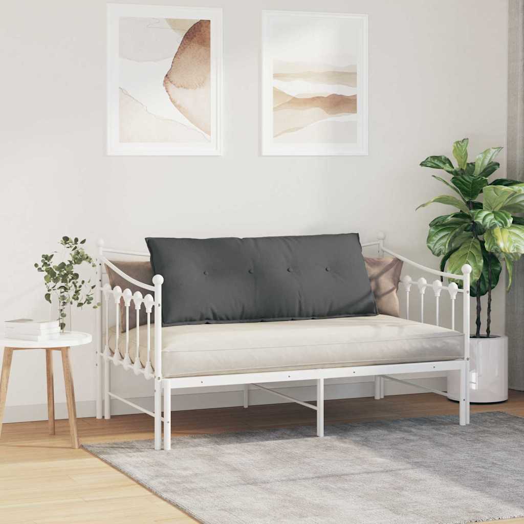 Rugkussen Donkergrijs 120 x 19 x 50 cm Stof is nu te koop bij PeponiXL, paradijselijk wonen!