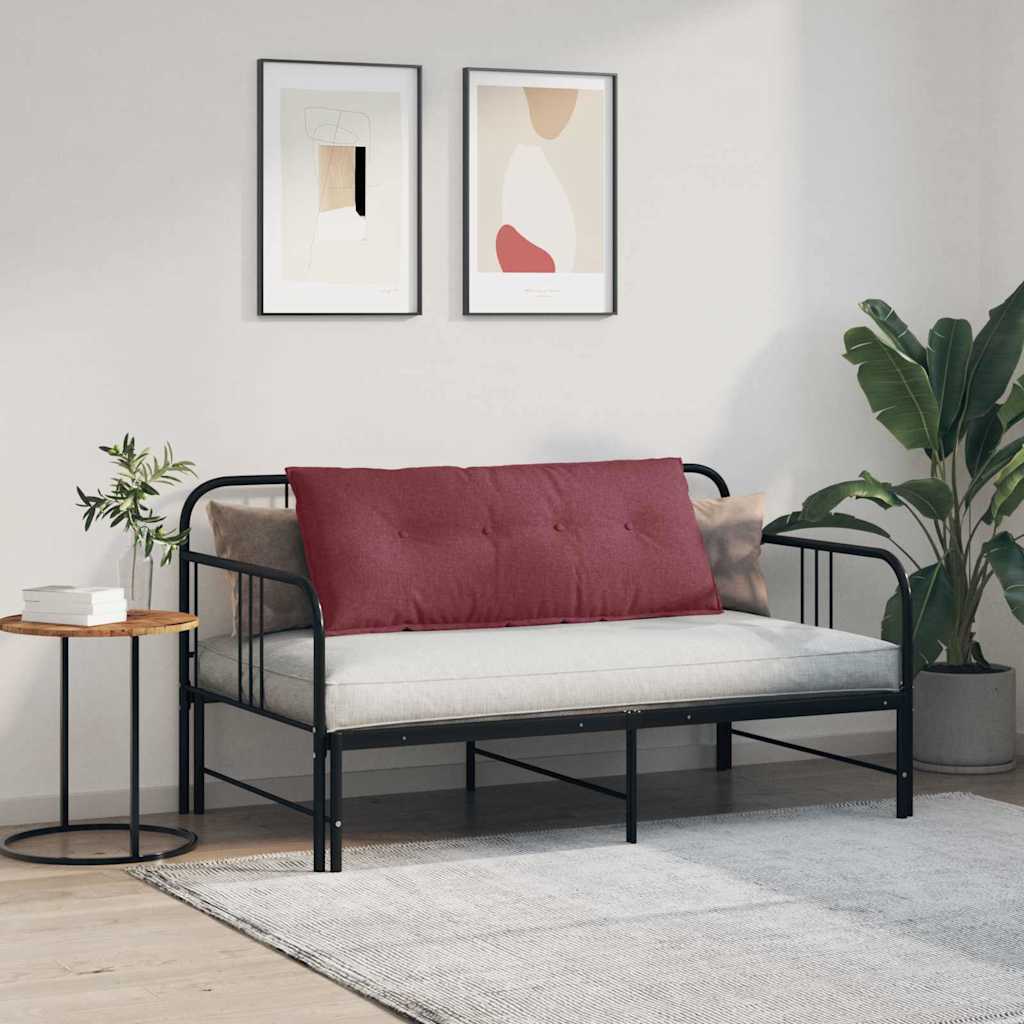 Rugkussen Wijnrood 120 x 19 x 50 cm Stof is nu te koop bij PeponiXL, paradijselijk wonen!