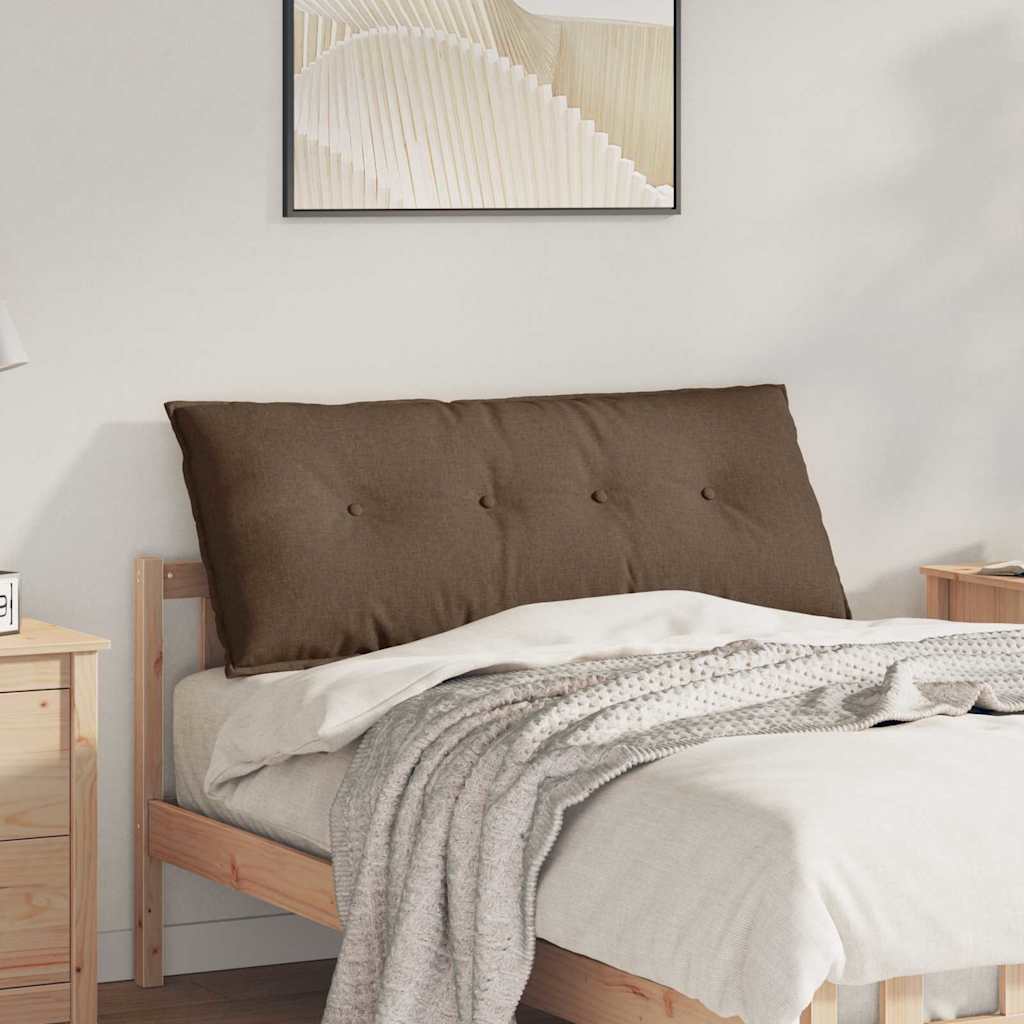 Rugkussen Bruin 120 x 19 x 50 cm Stof is nu te koop bij PeponiXL, paradijselijk wonen!