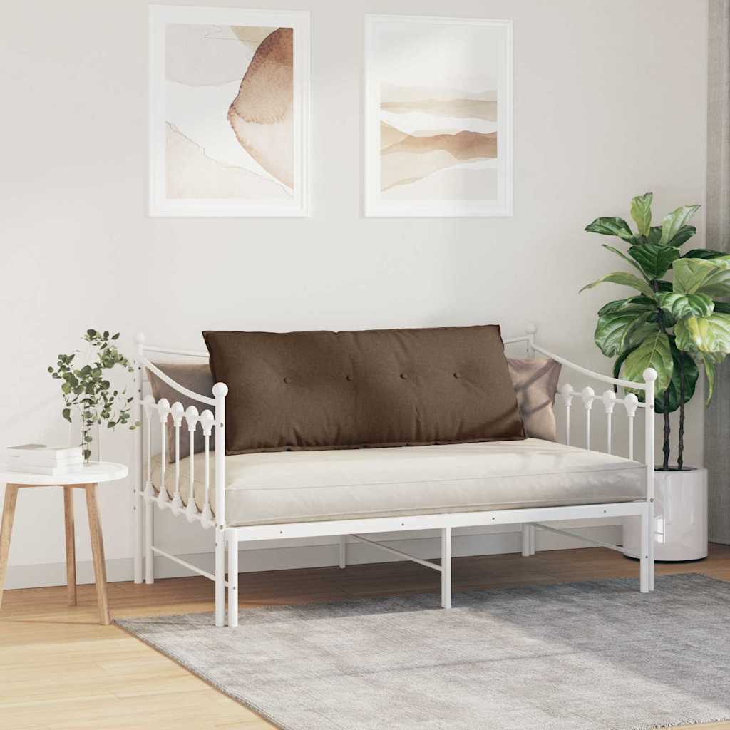 Rugkussen Bruin 120 x 19 x 50 cm Stof is nu te koop bij PeponiXL, paradijselijk wonen!