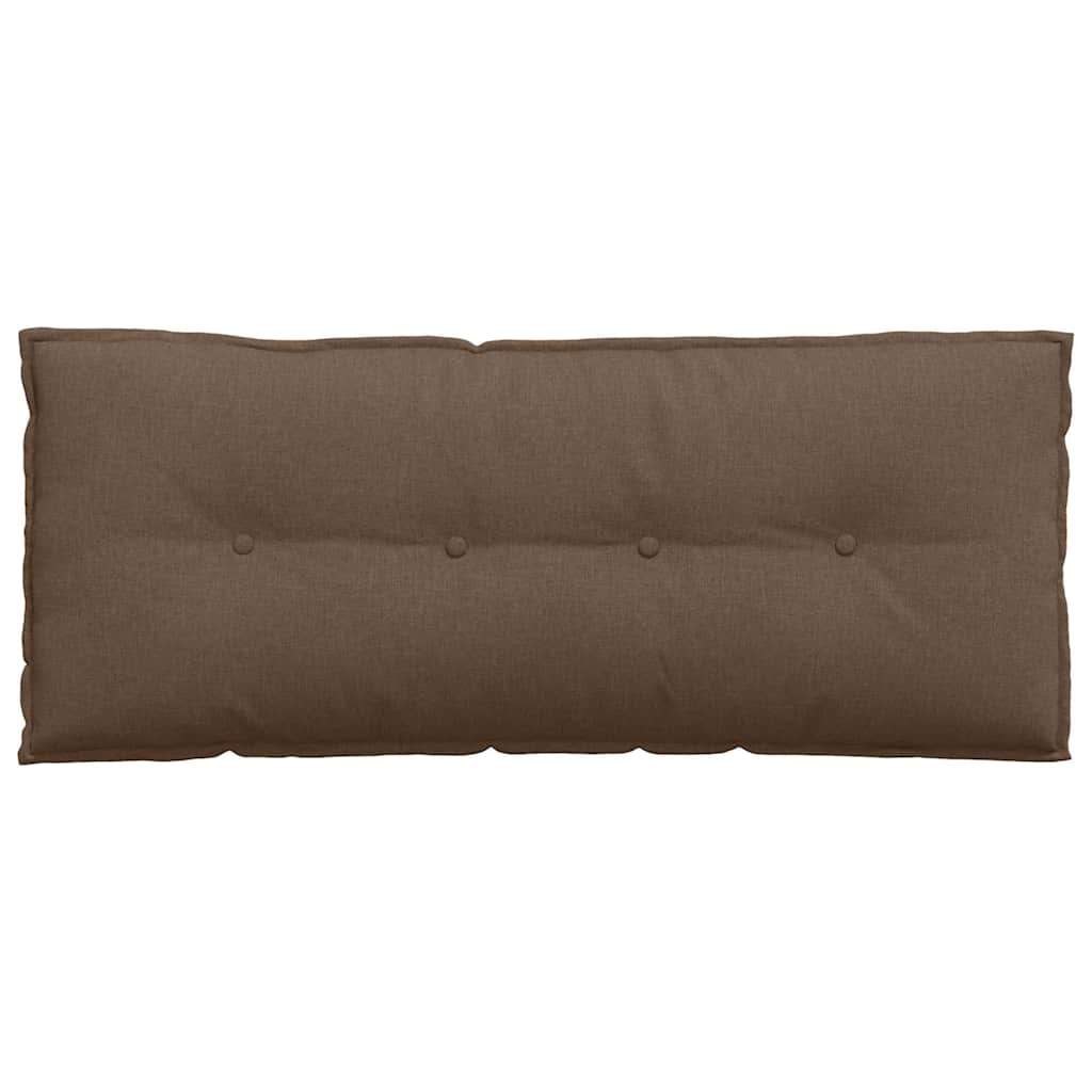 Rugkussen Bruin 120 x 19 x 50 cm Stof is nu te koop bij PeponiXL, paradijselijk wonen!