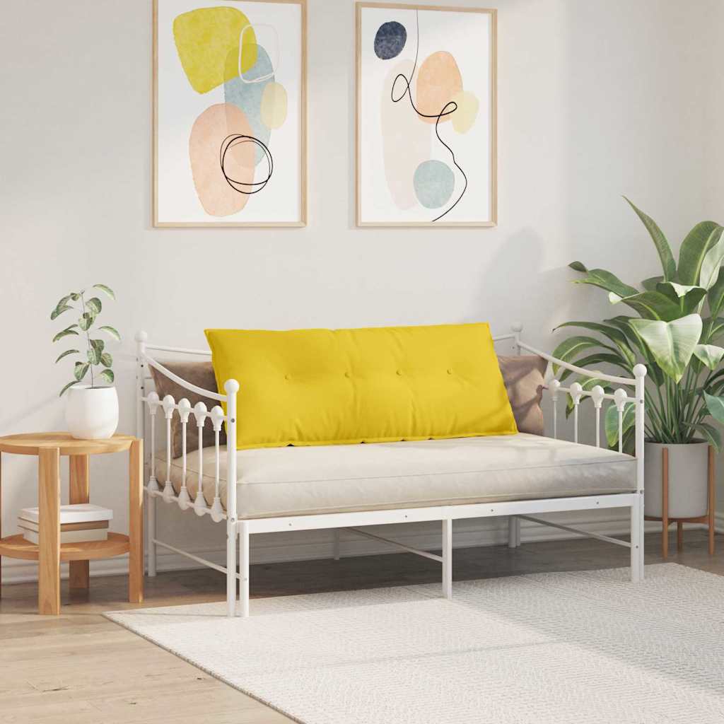 Rugkussen Lichtgeel 120 x 19 x 50 cm Stof is nu te koop bij PeponiXL, paradijselijk wonen!