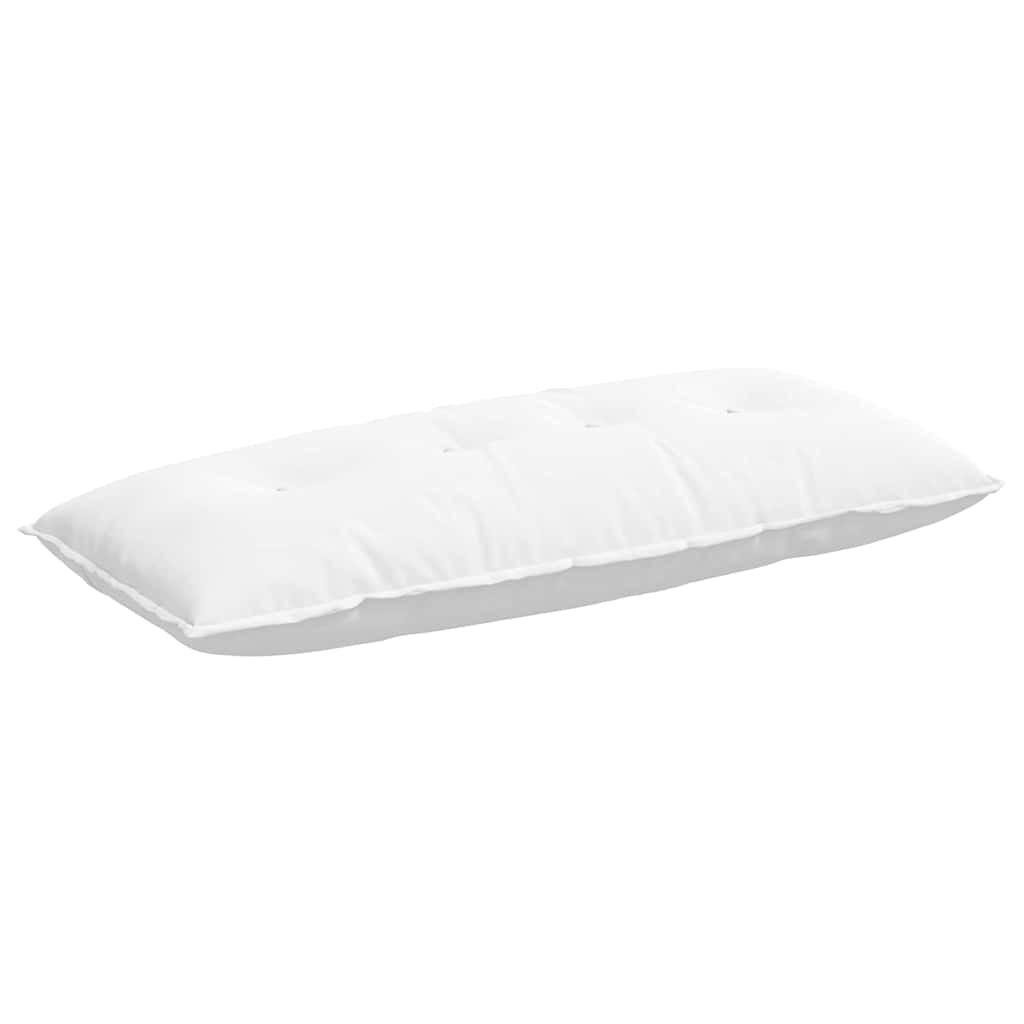 Rugkussen Wit 120 x 19 x 50 cm Stof is nu te koop bij PeponiXL, paradijselijk wonen!