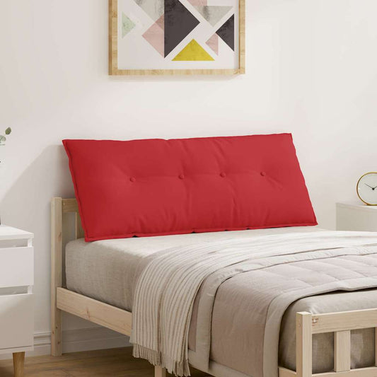 Rugkussen Rood 120 x 19 x 50 cm Stof is nu te koop bij PeponiXL, paradijselijk wonen!