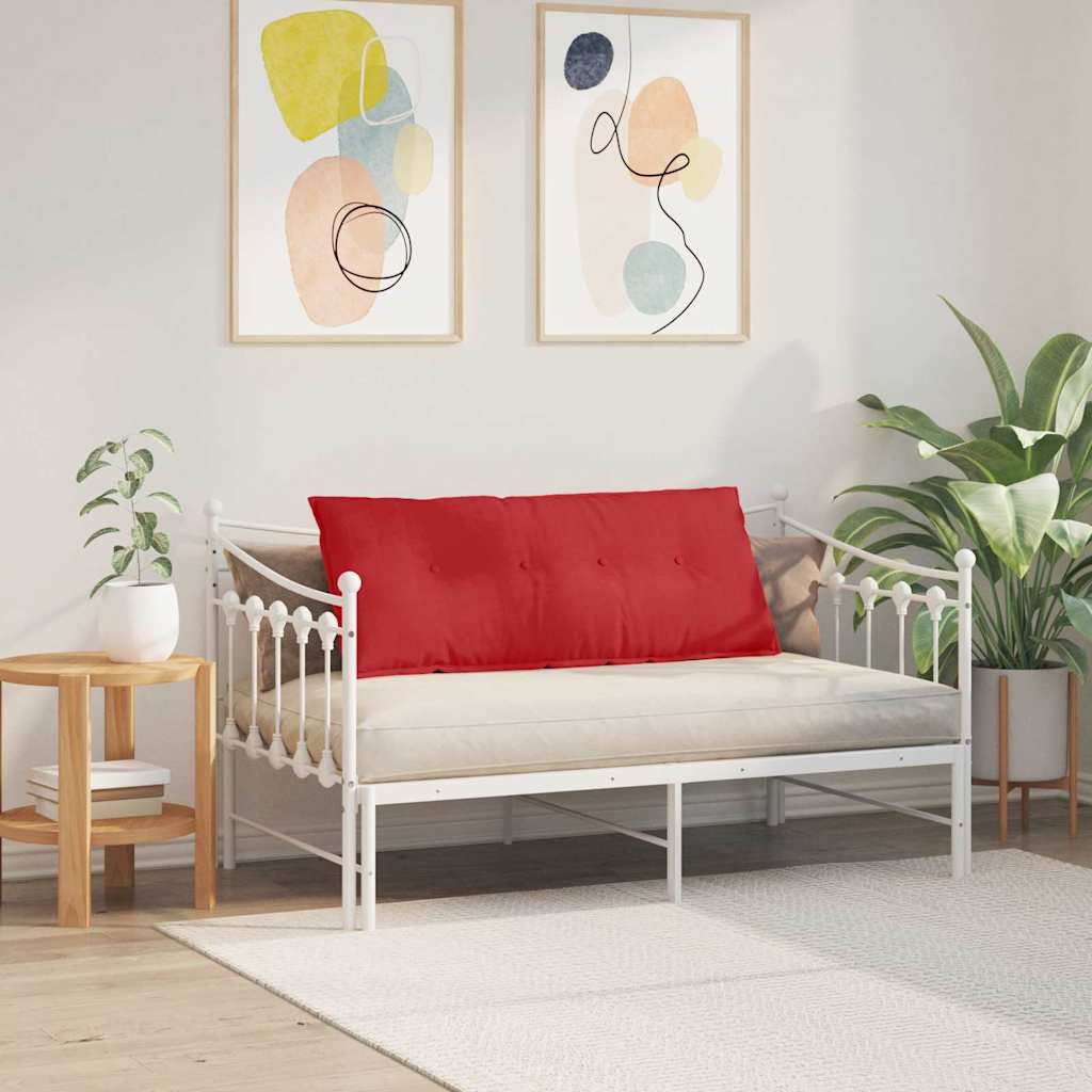Rugkussen Rood 120 x 19 x 50 cm Stof is nu te koop bij PeponiXL, paradijselijk wonen!