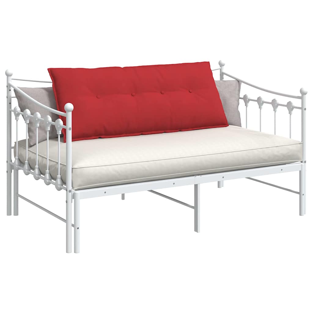 Rugkussen Rood 120 x 19 x 50 cm Stof is nu te koop bij PeponiXL, paradijselijk wonen!
