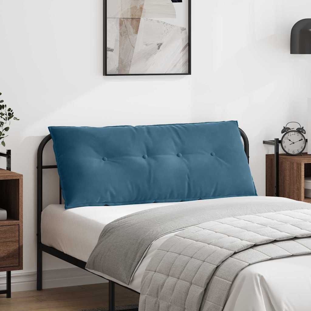 Rugkussen Blauw 120 x 50 cm Cordstof is nu te koop bij PeponiXL, paradijselijk wonen!