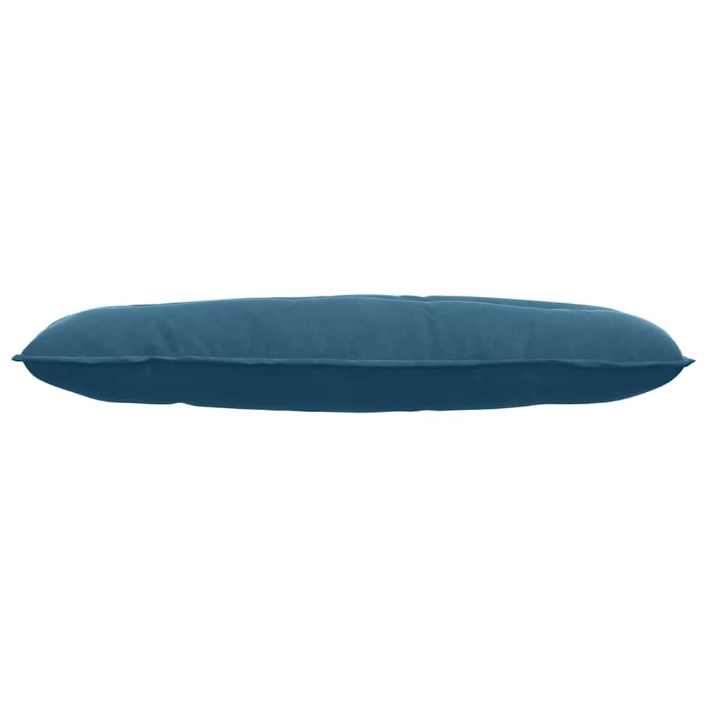 Rugkussen Blauw 120 x 50 cm Cordstof is nu te koop bij PeponiXL, paradijselijk wonen!
