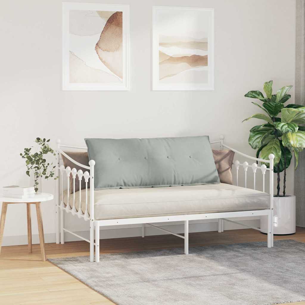 Rugkussen Lichtgrijs 120 x 50 cm Cordstof is nu te koop bij PeponiXL, paradijselijk wonen!