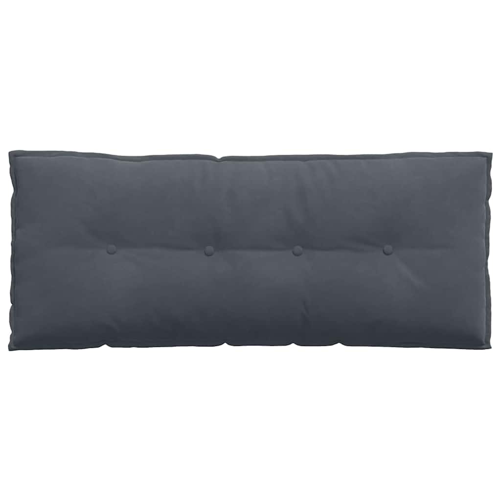 Rugkussen Donkergrijs 120 x 50 cm Cordstof is nu te koop bij PeponiXL, paradijselijk wonen!