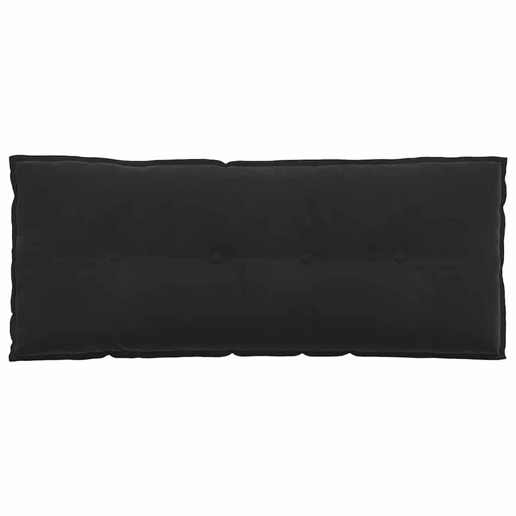 Rugkussen Zwart 120 x 50 cm Cordstof is nu te koop bij PeponiXL, paradijselijk wonen!