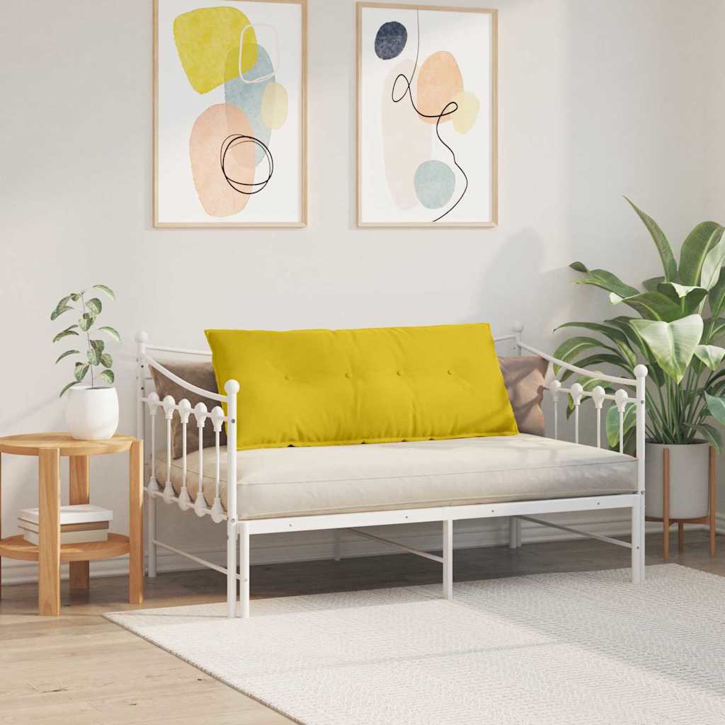 Rugkussen Geel 120 x 50 cm Cordstof is nu te koop bij PeponiXL, paradijselijk wonen!