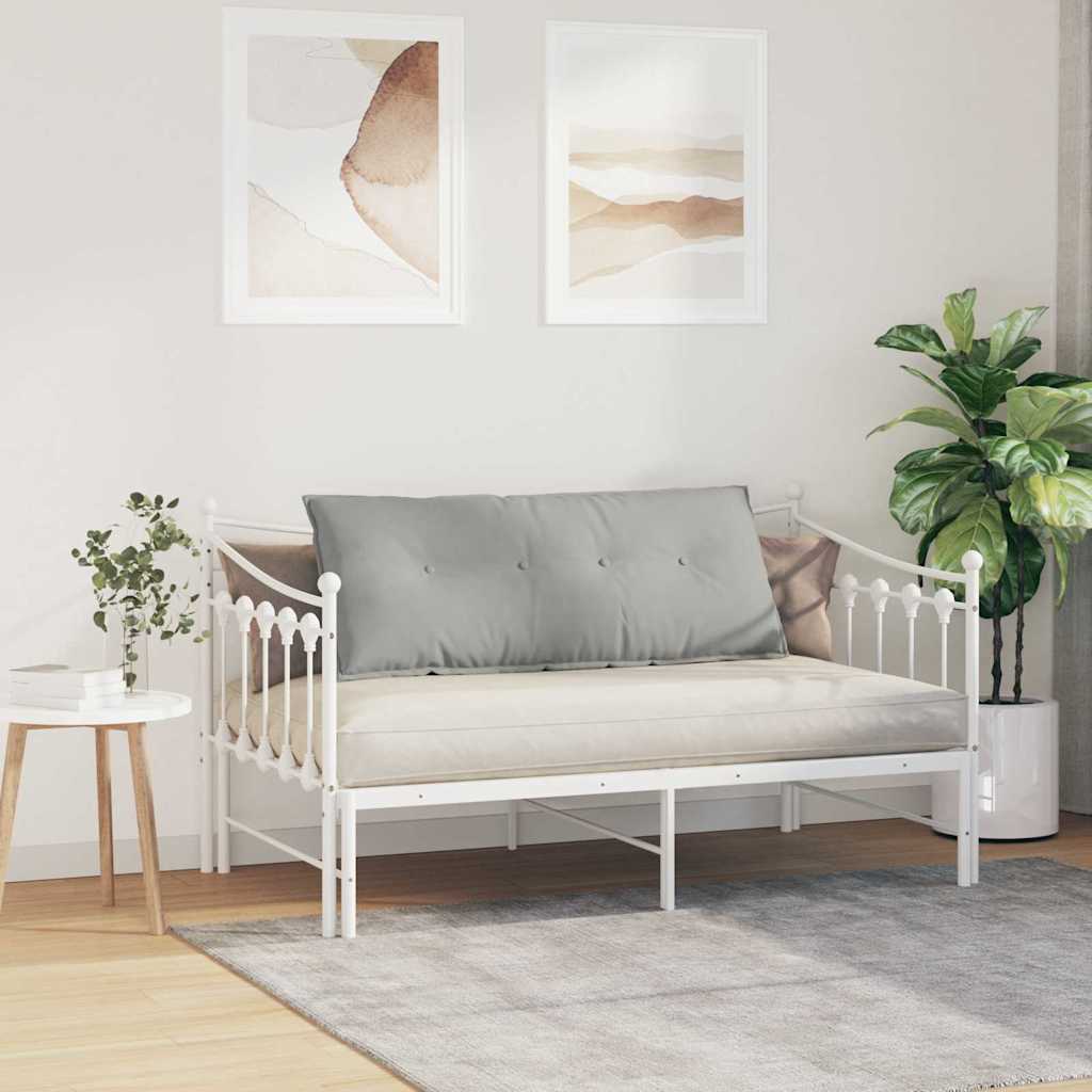 Rugkussen Lichtgrijs 120 x 50 cm Microvezel Stof is nu te koop bij PeponiXL, paradijselijk wonen!