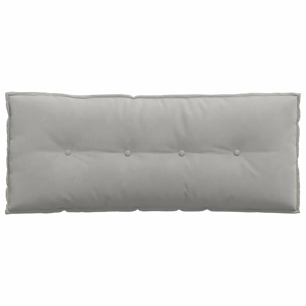 Rugkussen Lichtgrijs 120 x 50 cm Microvezel Stof is nu te koop bij PeponiXL, paradijselijk wonen!