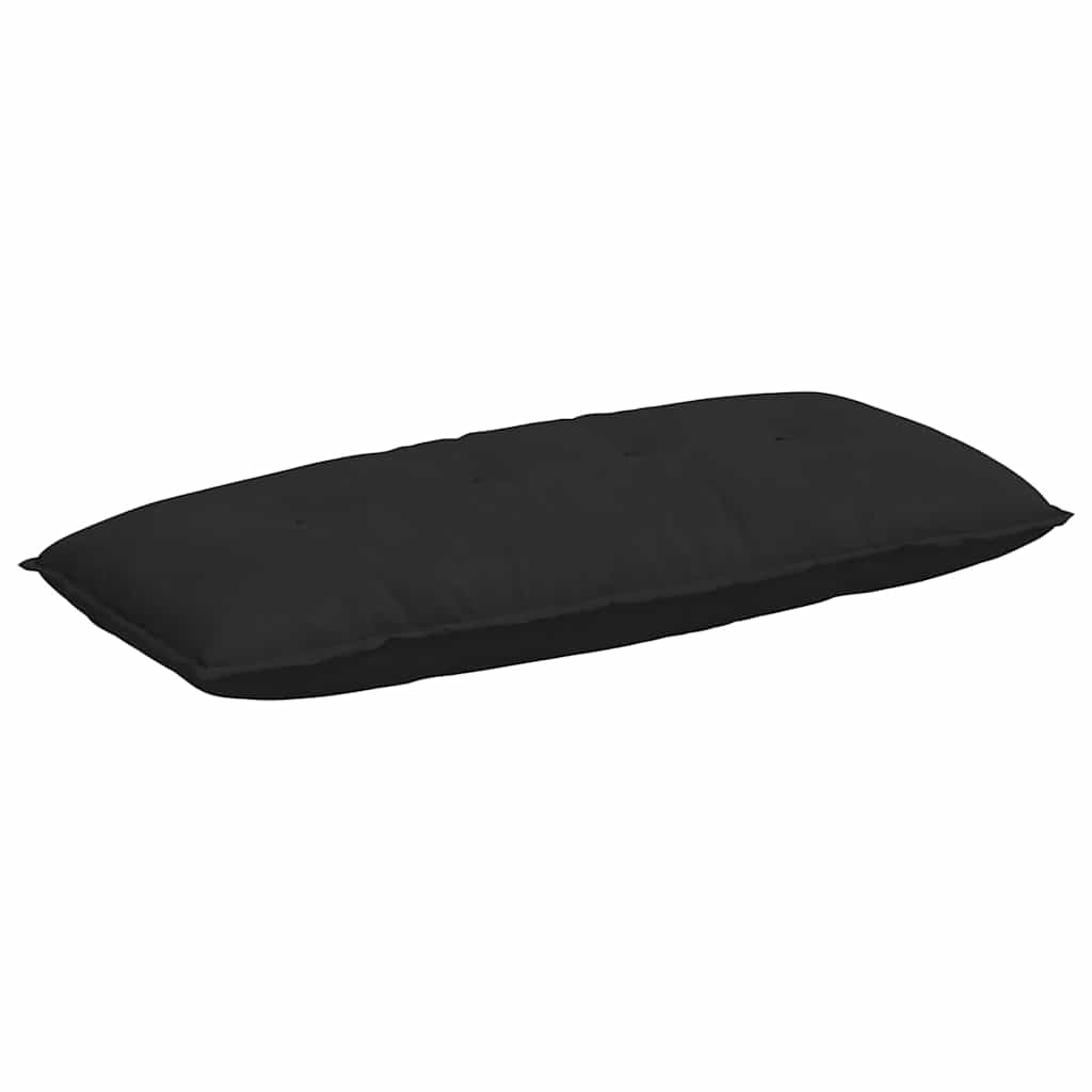 Rugkussen Zwart 120 x 50 cm Microvezel Stof is nu te koop bij PeponiXL, paradijselijk wonen!