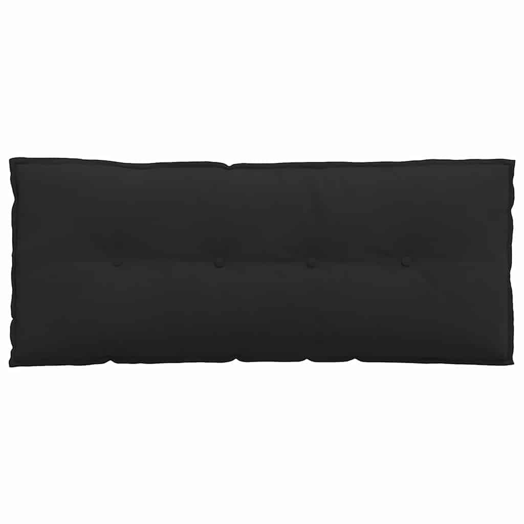 Rugkussen Zwart 120 x 50 cm Microvezel Stof is nu te koop bij PeponiXL, paradijselijk wonen!