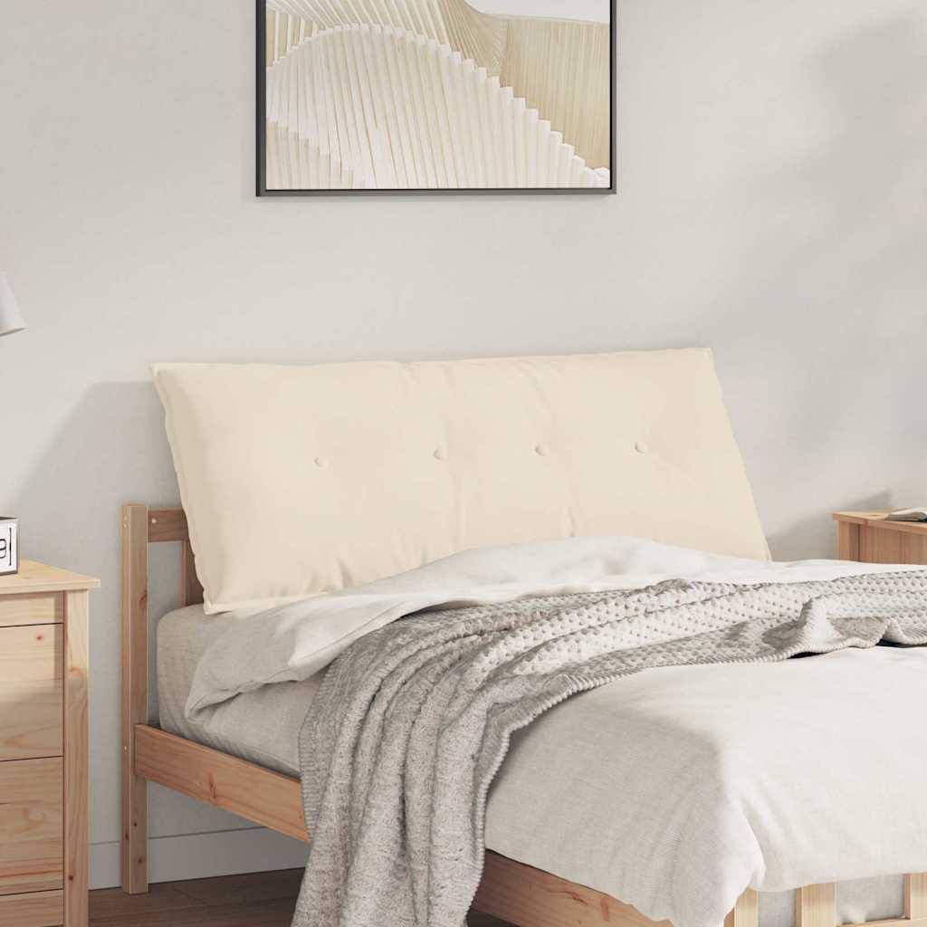 Rugkussen Beige 120 x 50 cm Microvezel Stof is nu te koop bij PeponiXL, paradijselijk wonen!
