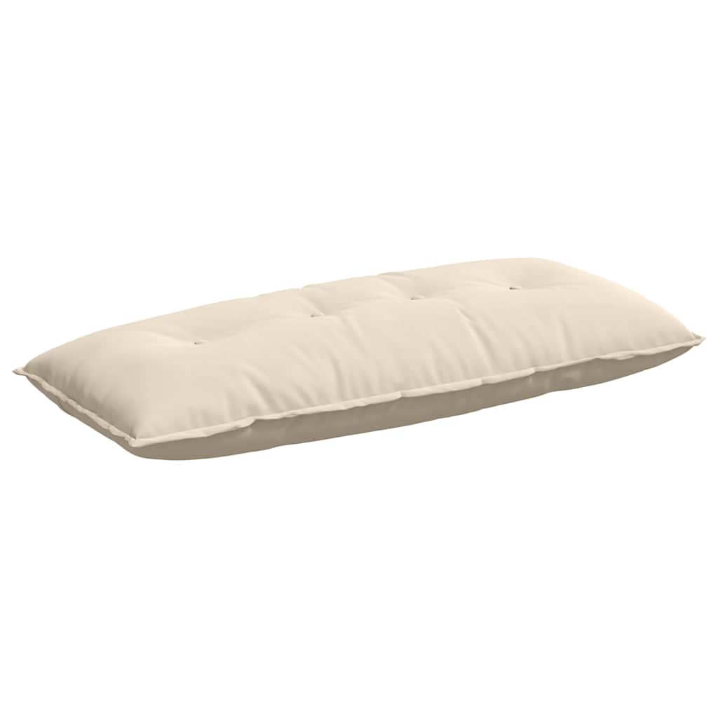 Rugkussen Beige 120 x 50 cm Microvezel Stof is nu te koop bij PeponiXL, paradijselijk wonen!