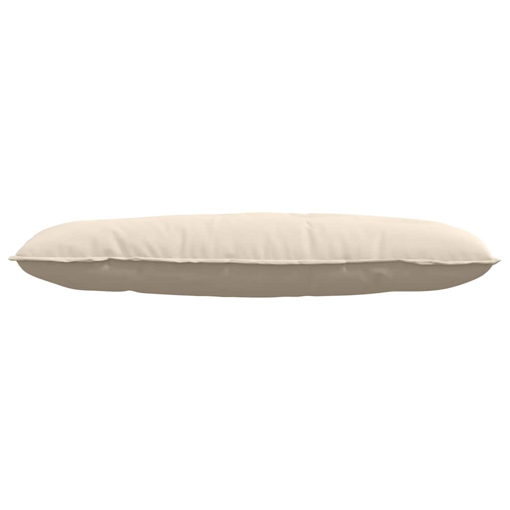 Rugkussen Beige 120 x 50 cm Microvezel Stof is nu te koop bij PeponiXL, paradijselijk wonen!