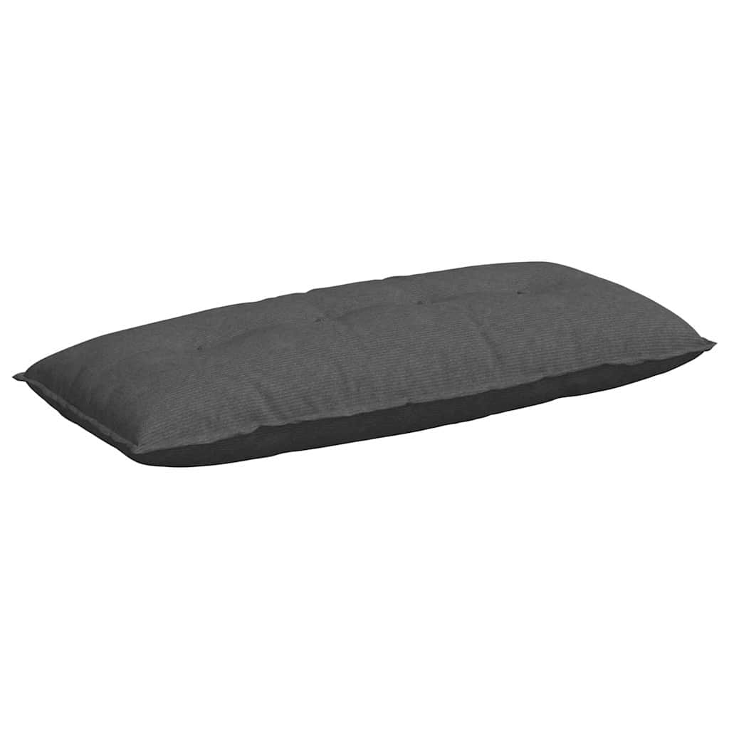Rugkussen Donkergrijs 120 x 50 cm Cordstof is nu te koop bij PeponiXL, paradijselijk wonen!