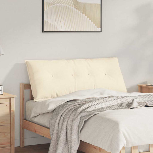 Rugkussen Crème 120 x 50 cm Cordstof is nu te koop bij PeponiXL, paradijselijk wonen!