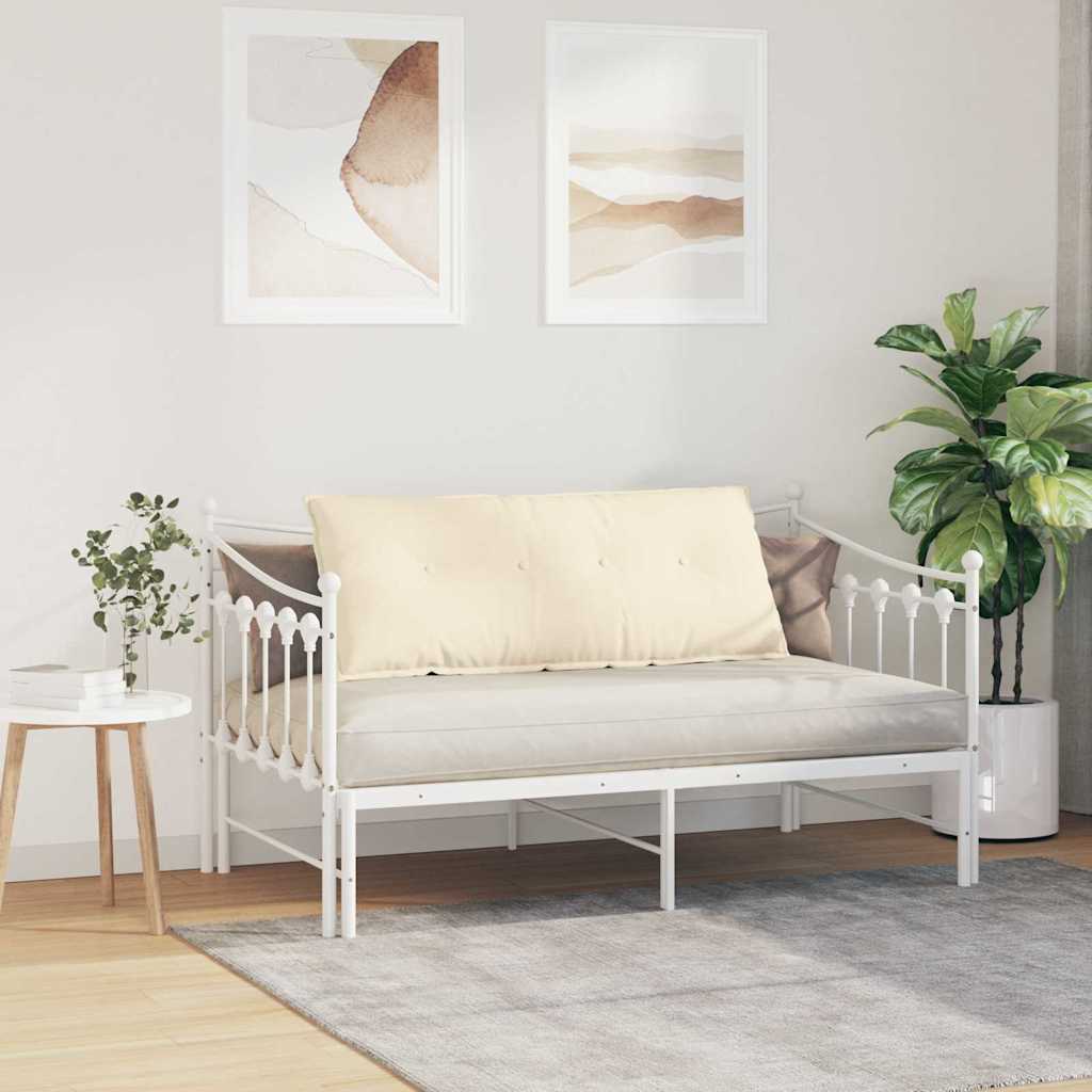 Rugkussen Crème 120 x 50 cm Cordstof is nu te koop bij PeponiXL, paradijselijk wonen!