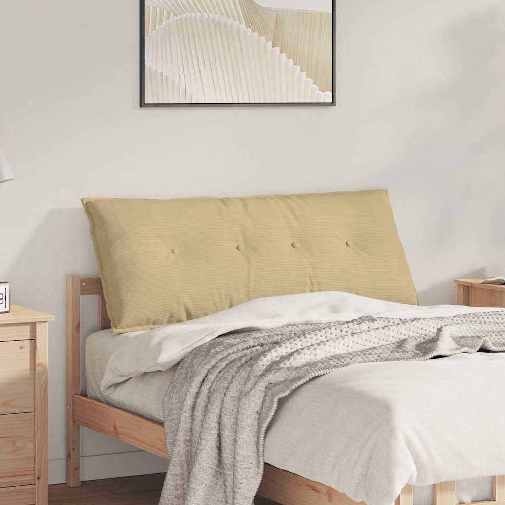Rugkussen Grijs groen 120 x 50 cm Cordstof is nu te koop bij PeponiXL, paradijselijk wonen!