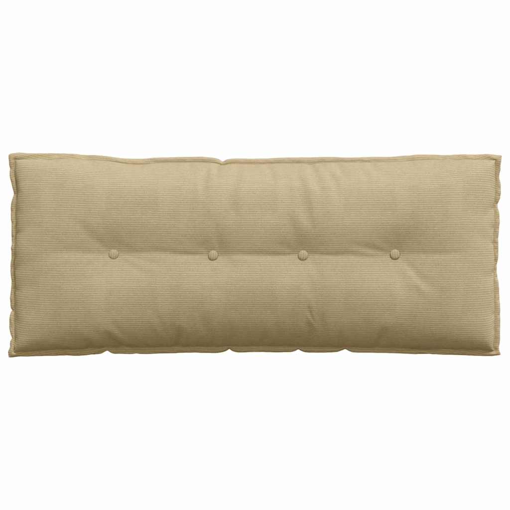 Rugkussen Grijs groen 120 x 50 cm Cordstof is nu te koop bij PeponiXL, paradijselijk wonen!