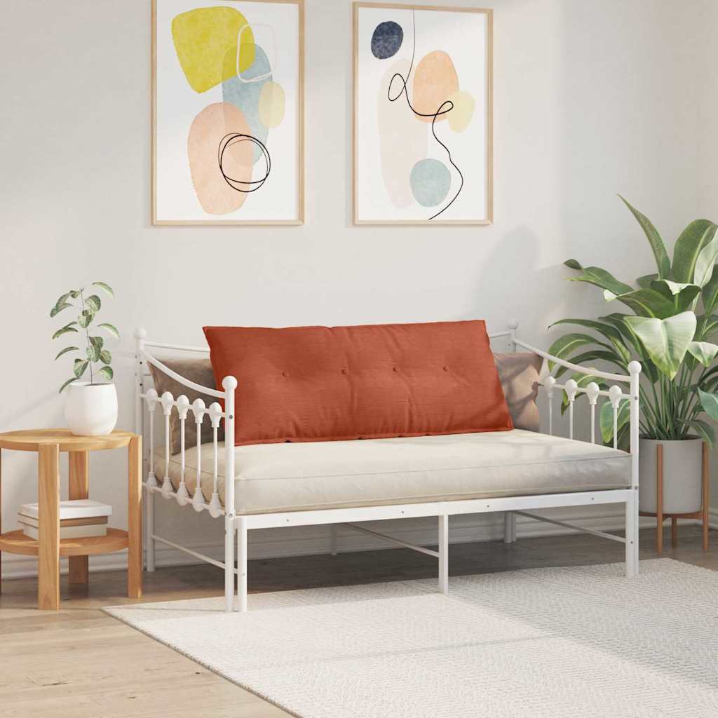 Rugkussen Rood-oranje 120 x 50 cm Cordstof is nu te koop bij PeponiXL, paradijselijk wonen!