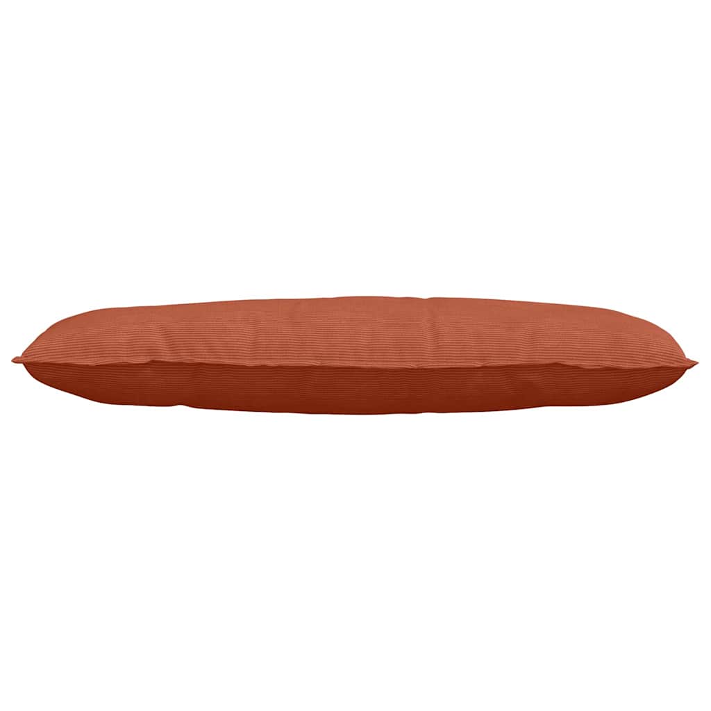 Rugkussen Rood-oranje 120 x 50 cm Cordstof is nu te koop bij PeponiXL, paradijselijk wonen!