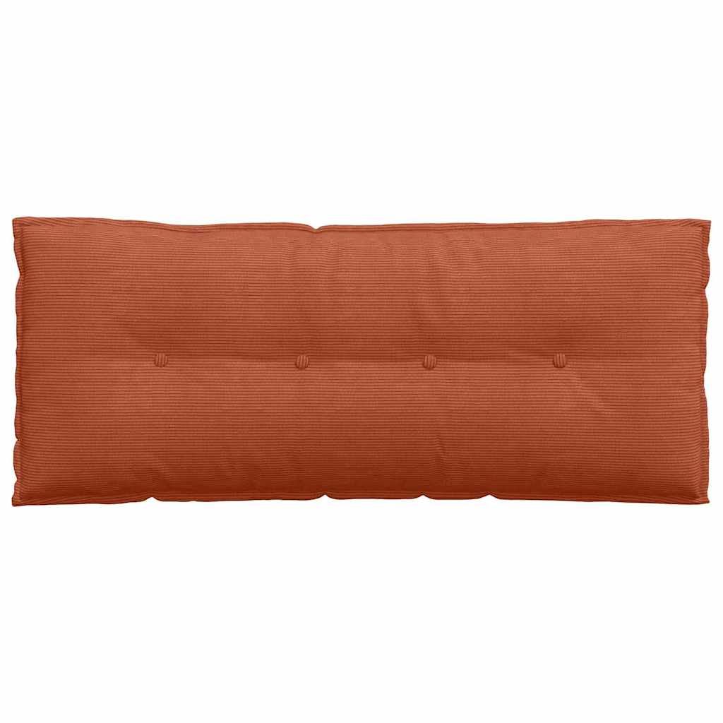 Rugkussen Rood-oranje 120 x 50 cm Cordstof is nu te koop bij PeponiXL, paradijselijk wonen!
