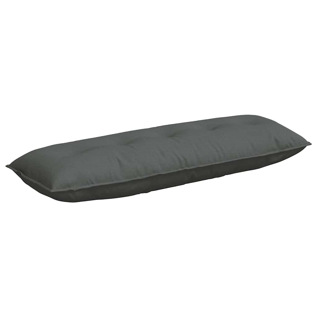 Rugkussen Donkergrijs 140 x 19 x 50 cm Stof is nu te koop bij PeponiXL, paradijselijk wonen!