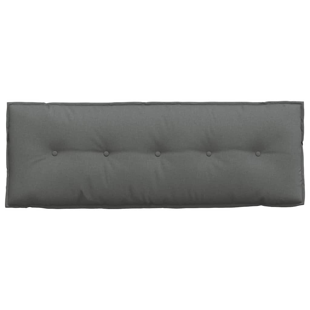 Rugkussen Donkergrijs 140 x 19 x 50 cm Stof is nu te koop bij PeponiXL, paradijselijk wonen!