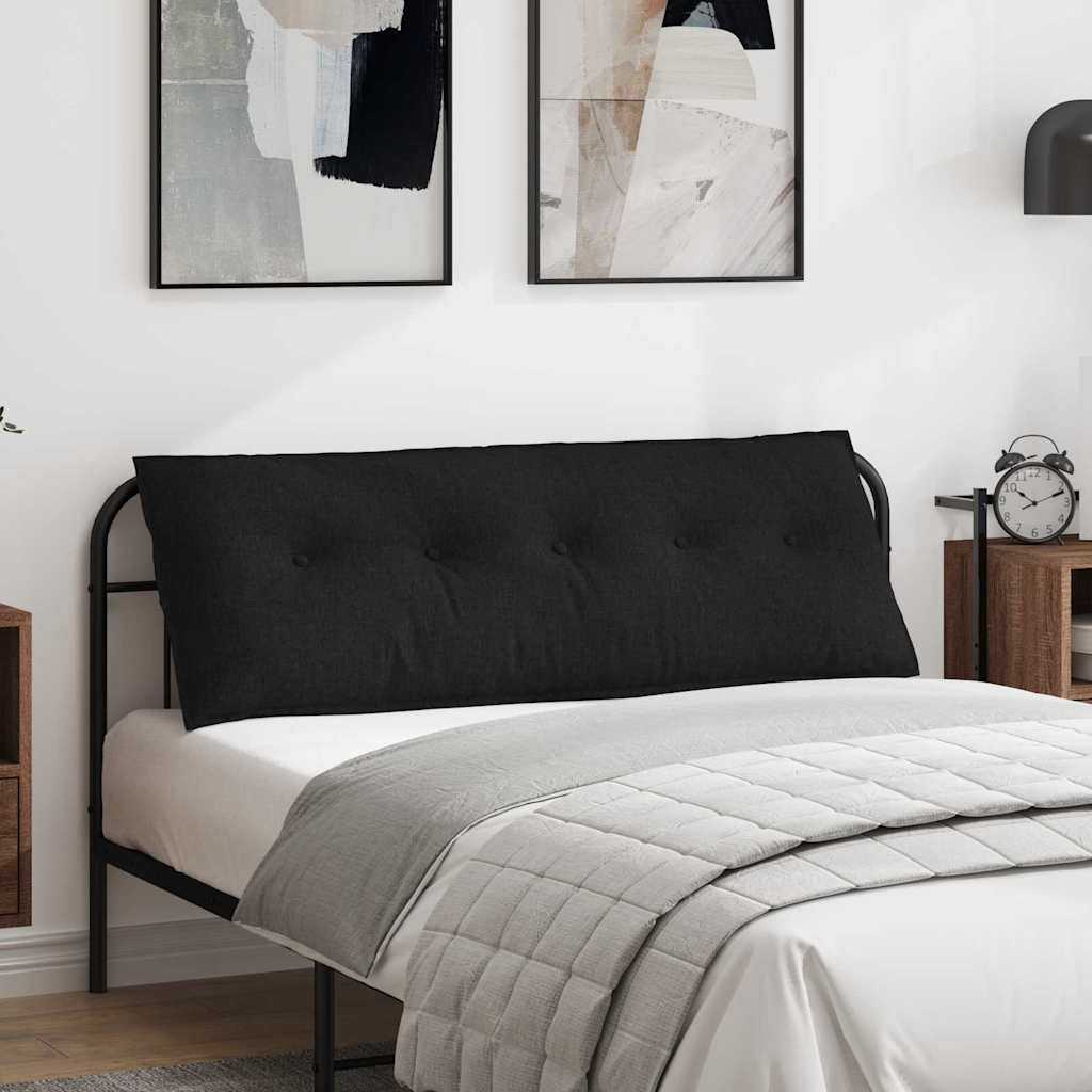 Rugkussen Zwart 140 x 19 x 50 cm Stof is nu te koop bij PeponiXL, paradijselijk wonen!