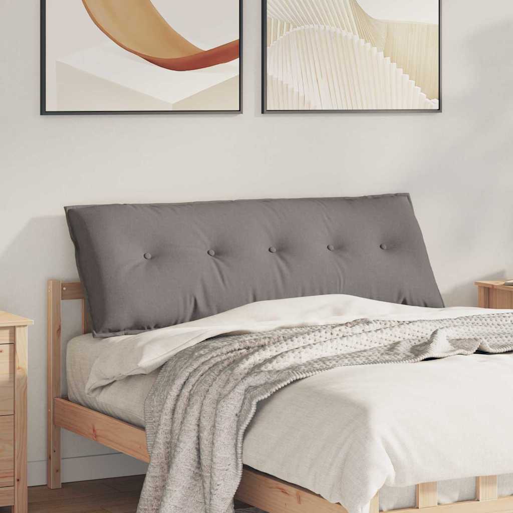 Rugkussen Taupe 140 x 19 x 50 cm Stof is nu te koop bij PeponiXL, paradijselijk wonen!