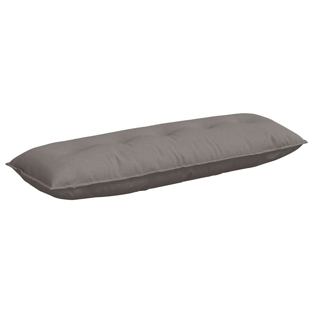 Rugkussen Taupe 140 x 19 x 50 cm Stof is nu te koop bij PeponiXL, paradijselijk wonen!