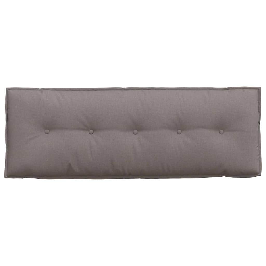Rugkussen Taupe 140 x 19 x 50 cm Stof is nu te koop bij PeponiXL, paradijselijk wonen!