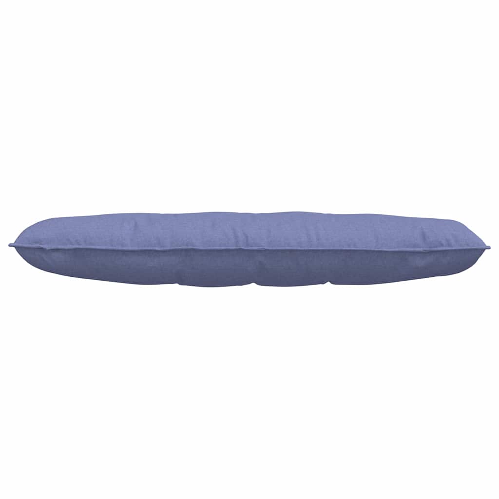 Rugkussen Jeans Blauw 140 x 19 x 50 cm Stof is nu te koop bij PeponiXL, paradijselijk wonen!