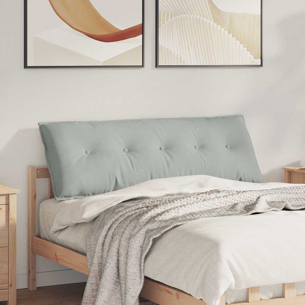 Rugkussen Lichtgrijs 140 x 50 cm Cordstof is nu te koop bij PeponiXL, paradijselijk wonen!