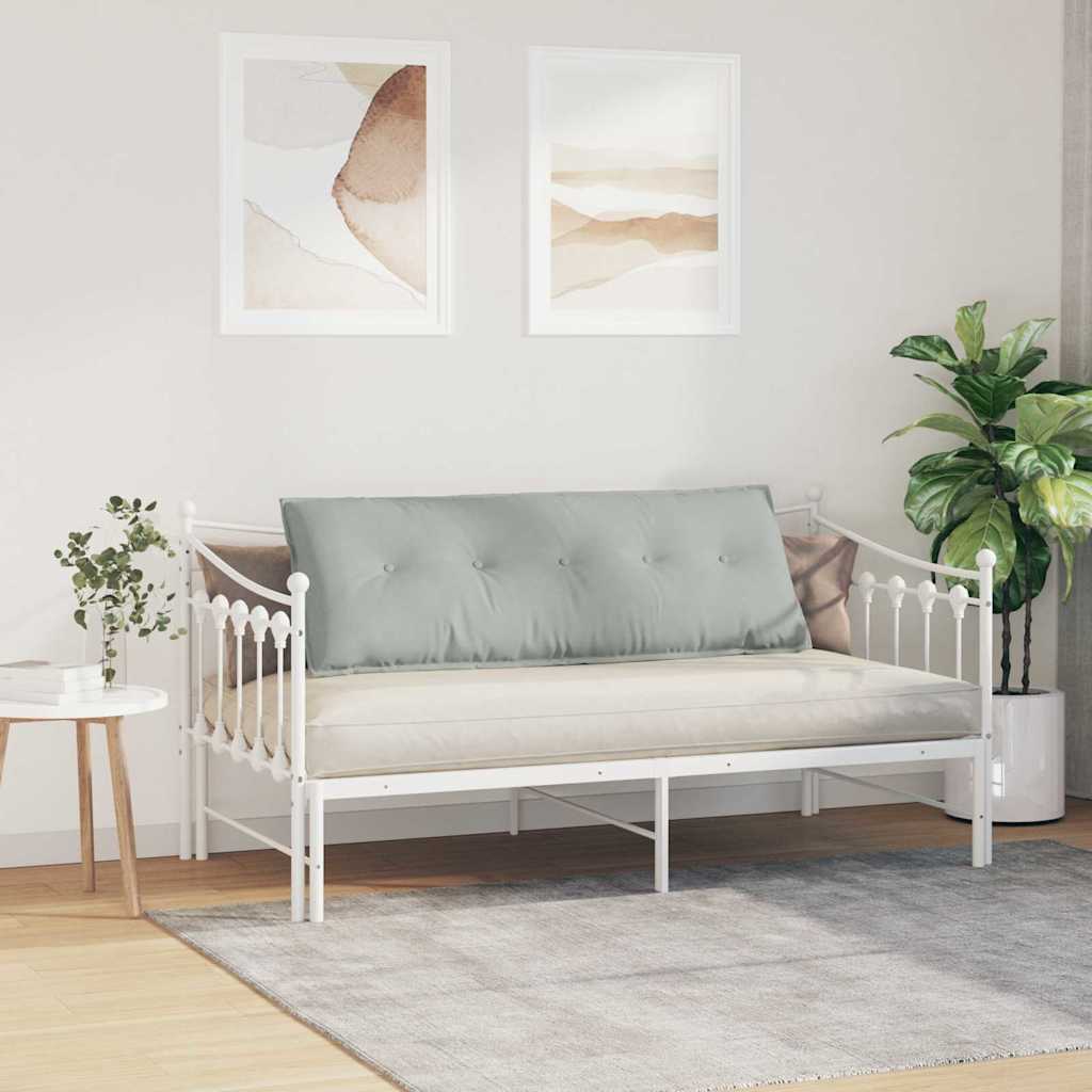 Rugkussen Lichtgrijs 140 x 50 cm Cordstof is nu te koop bij PeponiXL, paradijselijk wonen!