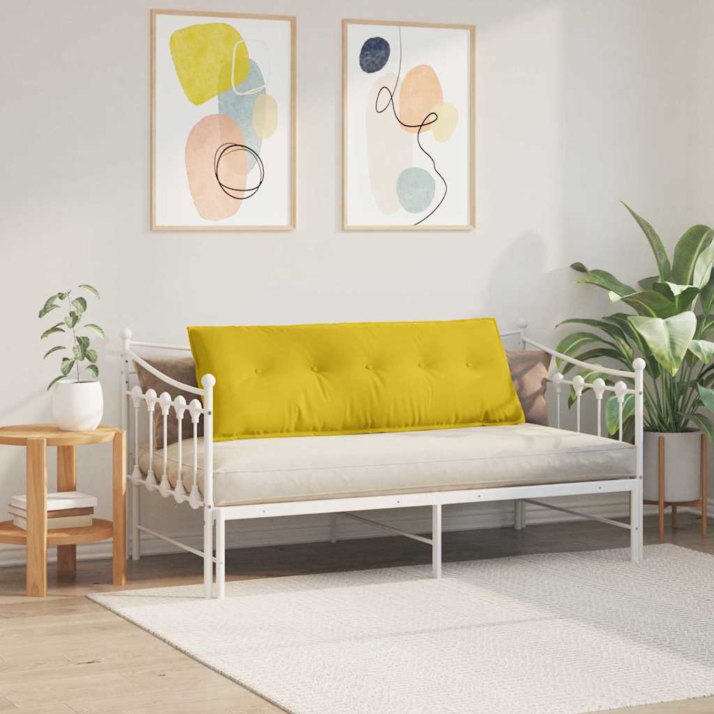 Rugkussen Geel 140 x 50 cm Cordstof is nu te koop bij PeponiXL, paradijselijk wonen!