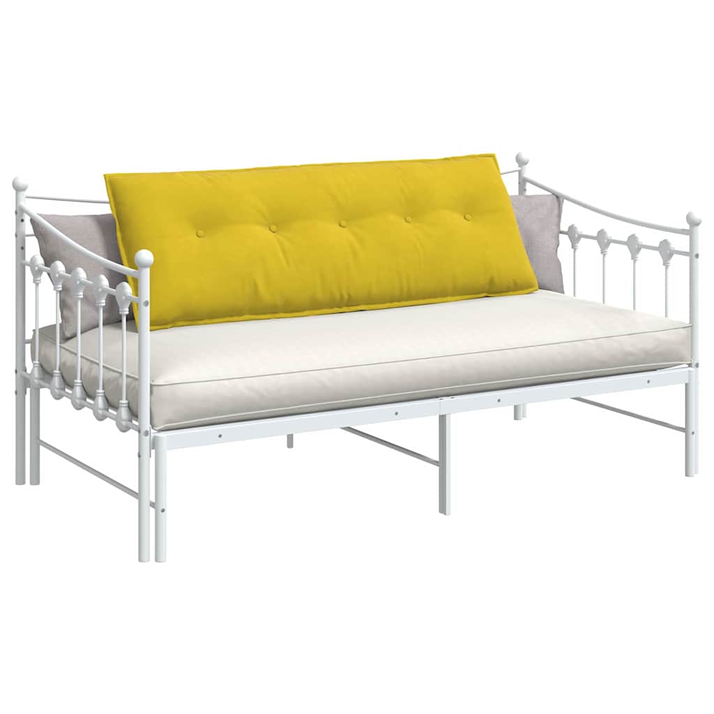 Rugkussen Geel 140 x 50 cm Cordstof is nu te koop bij PeponiXL, paradijselijk wonen!