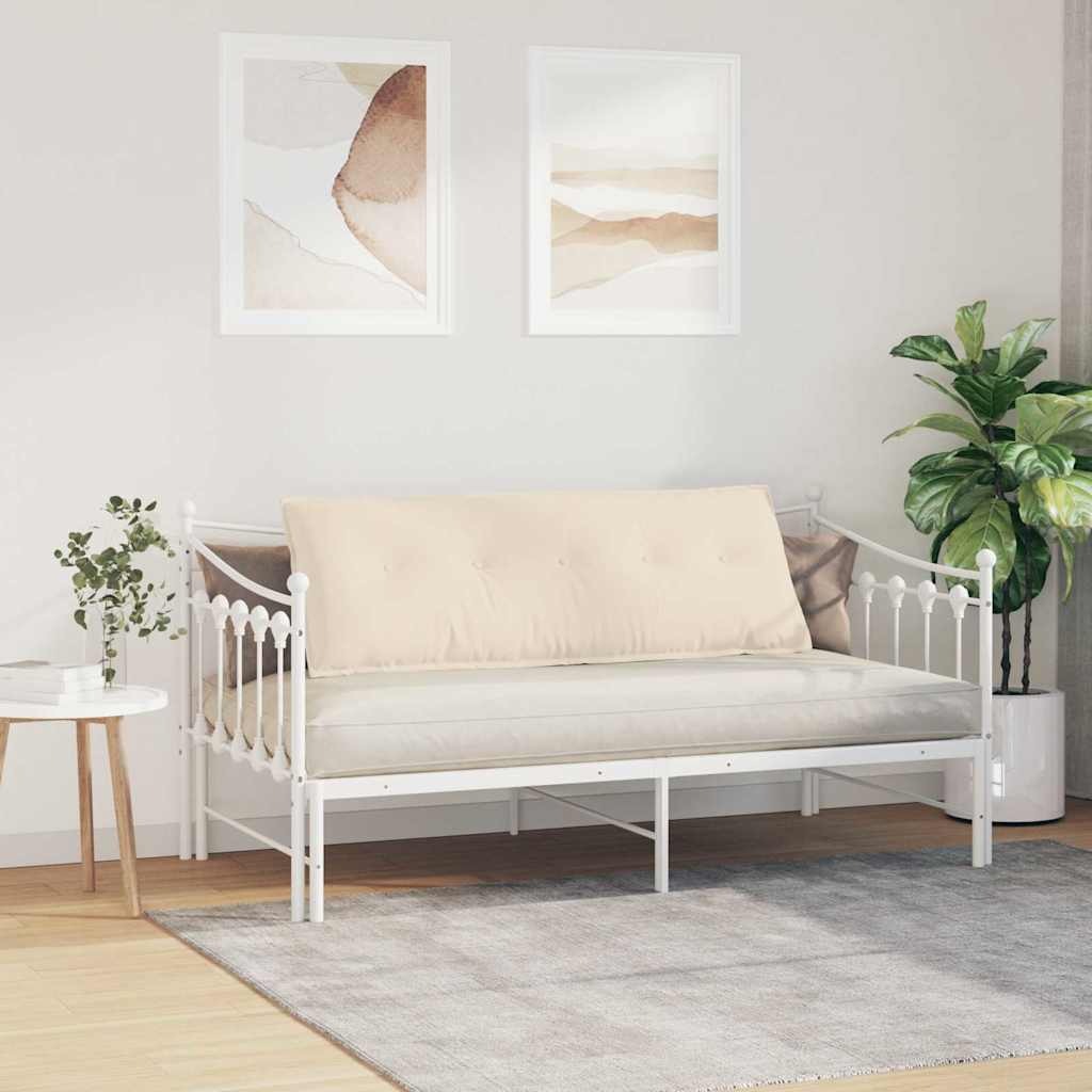 Rugkussen Beige 140 x 50 cm Microvezel Stof is nu te koop bij PeponiXL, paradijselijk wonen!