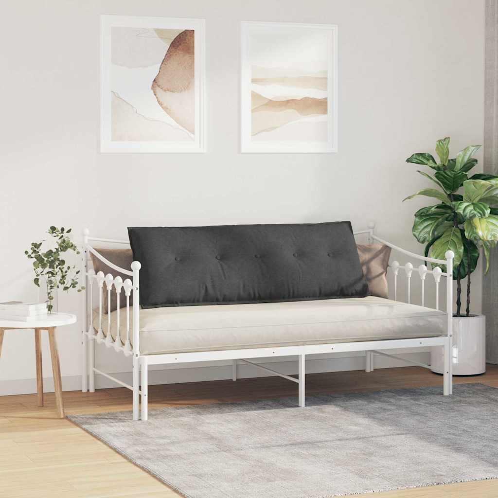 Rugkussen Donkergrijs 140 x 50 cm Cordstof is nu te koop bij PeponiXL, paradijselijk wonen!