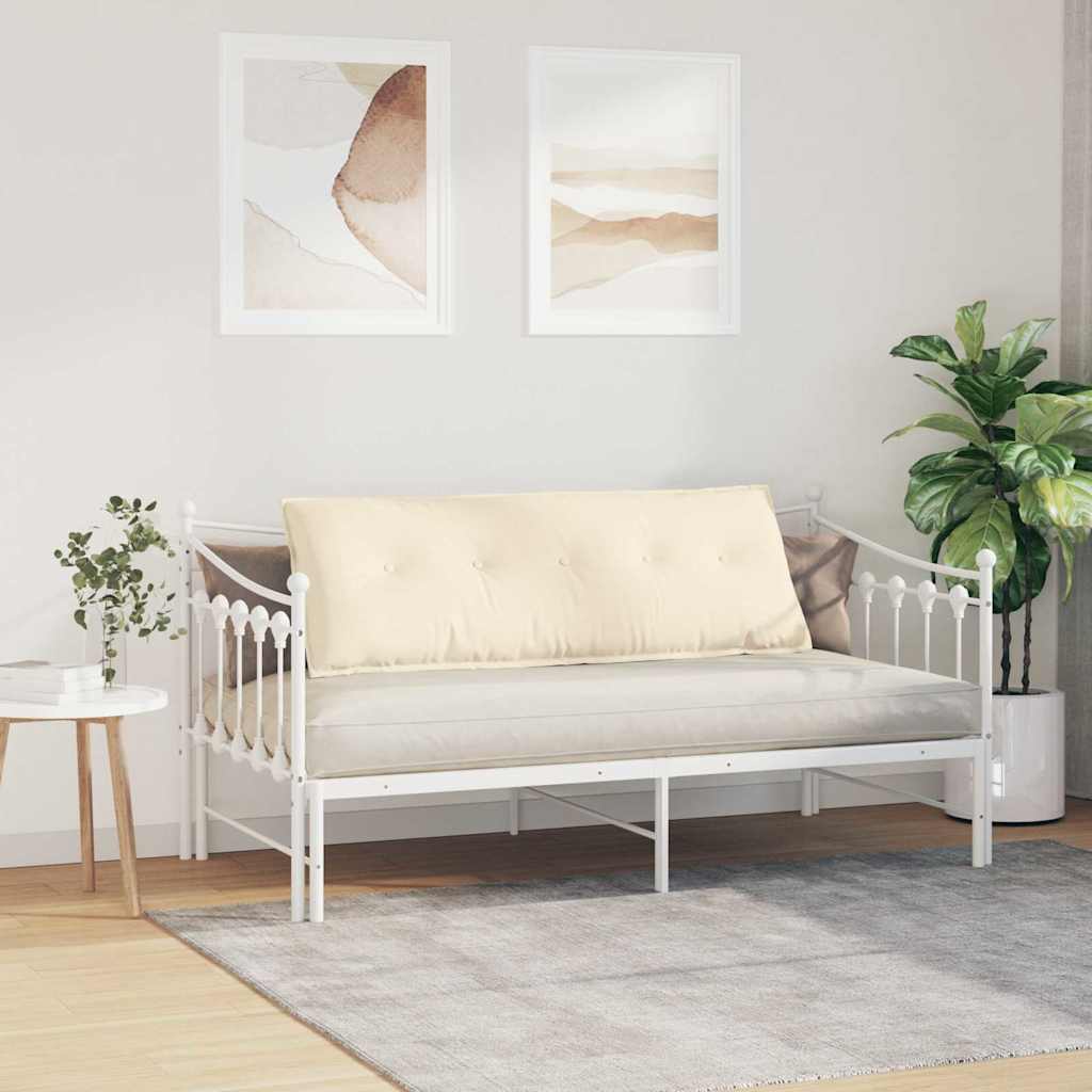 Rugkussen Crème 140 x 50 cm Cordstof is nu te koop bij PeponiXL, paradijselijk wonen!